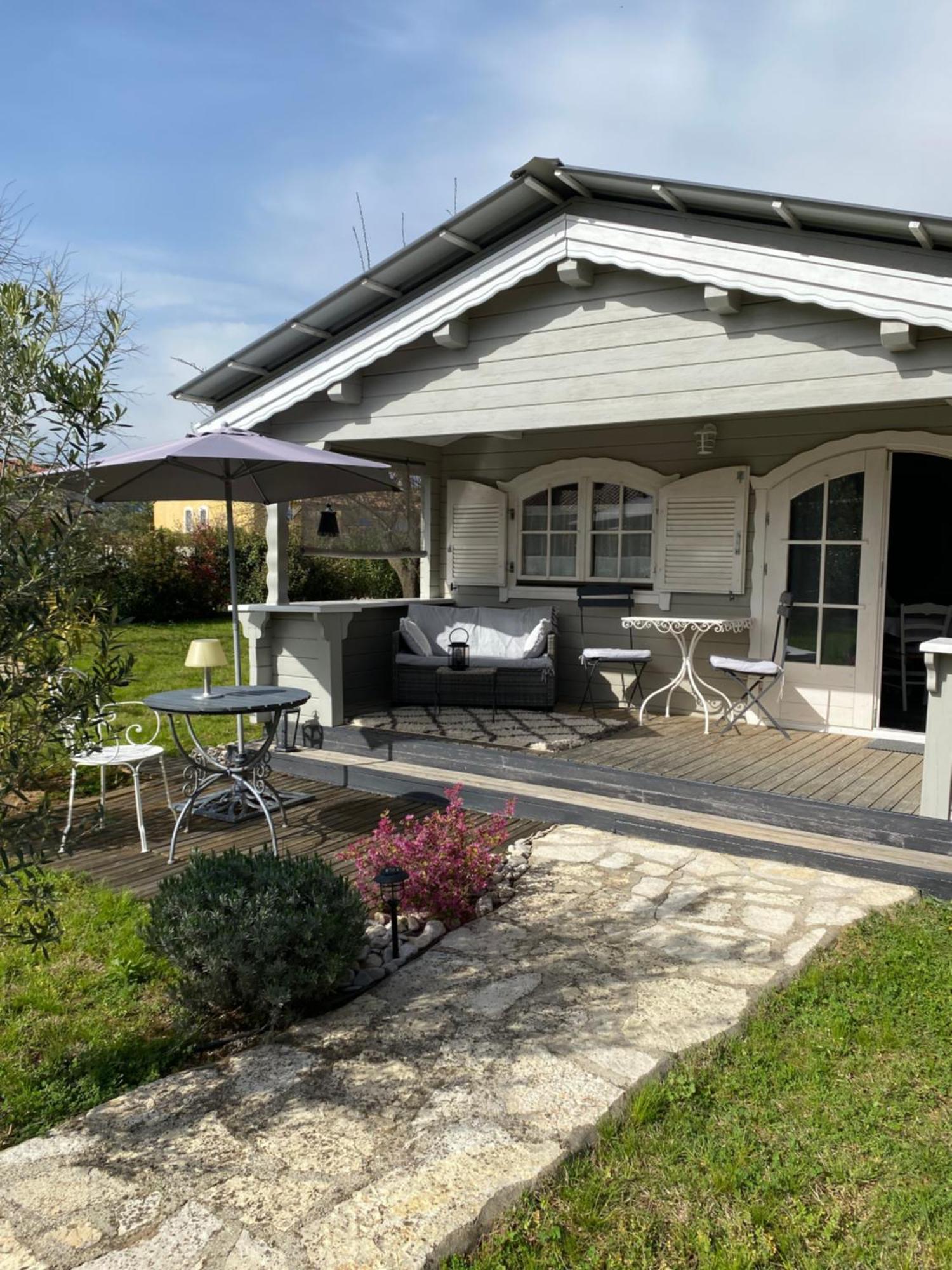 Chalet De Charme Aniane Exterior foto